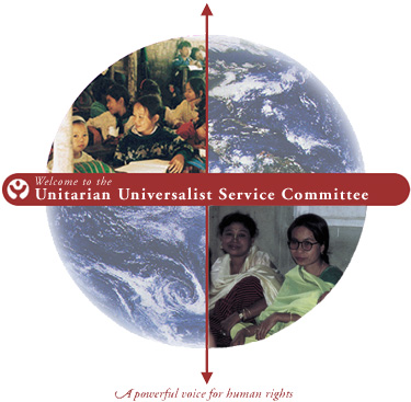 National and international UUSC emblem