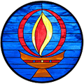 Flaming chalice icon-chalice-glass