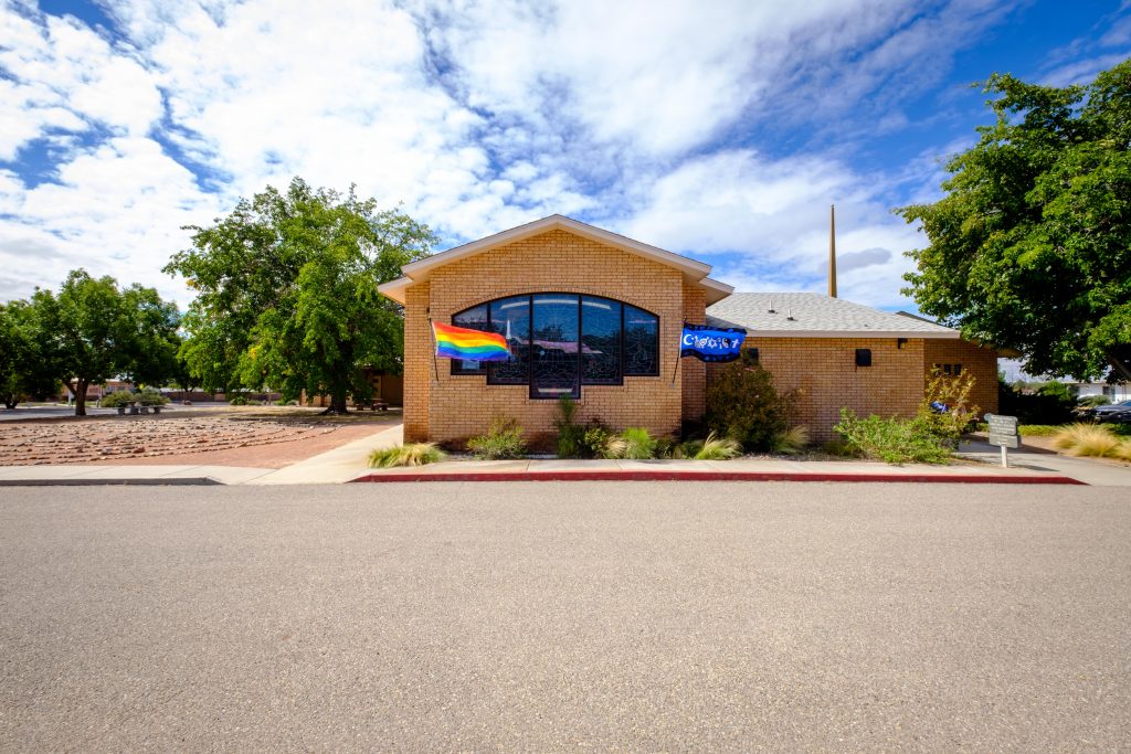picture of front of church